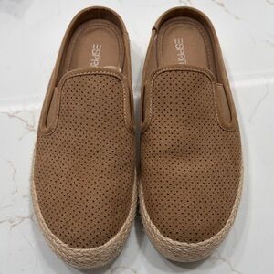 Esprit Perforated Slip-On Espadrilles sz 9